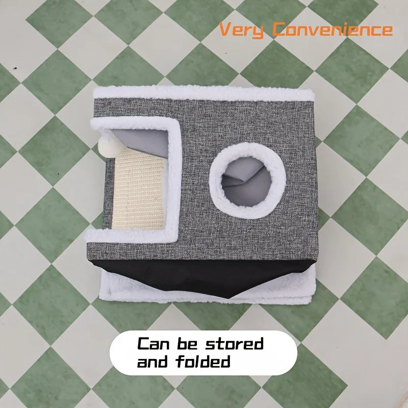 Luxury Bamboo Cat Tree