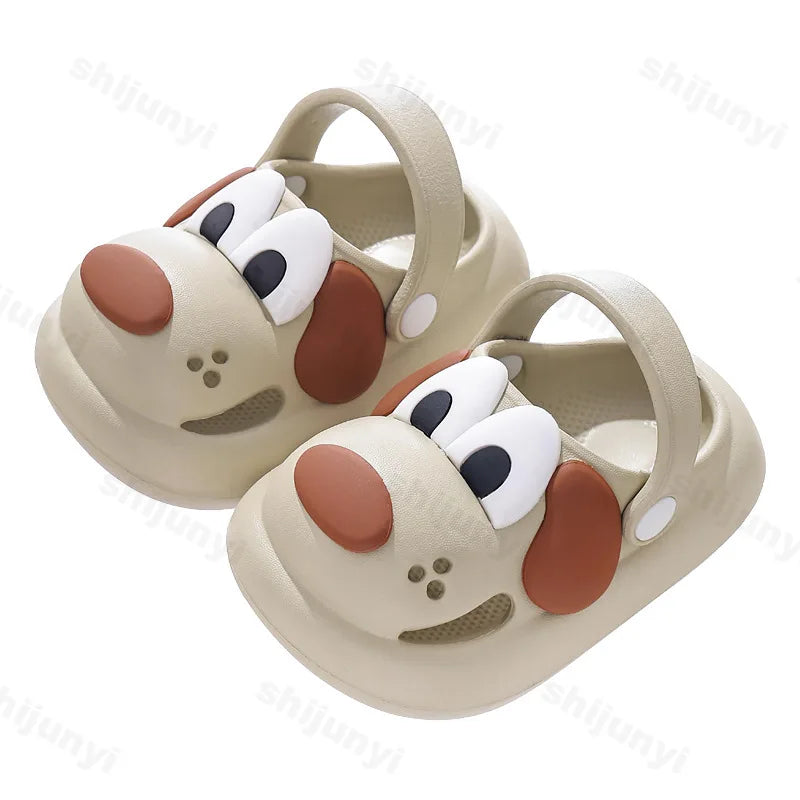 šļø 3D Dog Clogs Beach Sandals - Ultimate EVA Summer Paradise for Kids