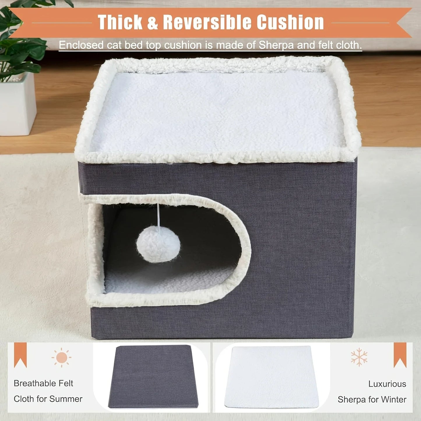 Luxury Bamboo Cat Tree