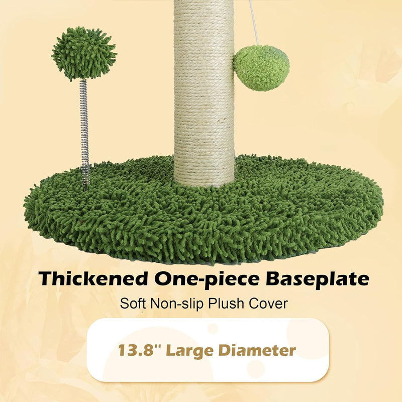 Tall Premium Scratching Post - Cat Furniture - Tail chasers