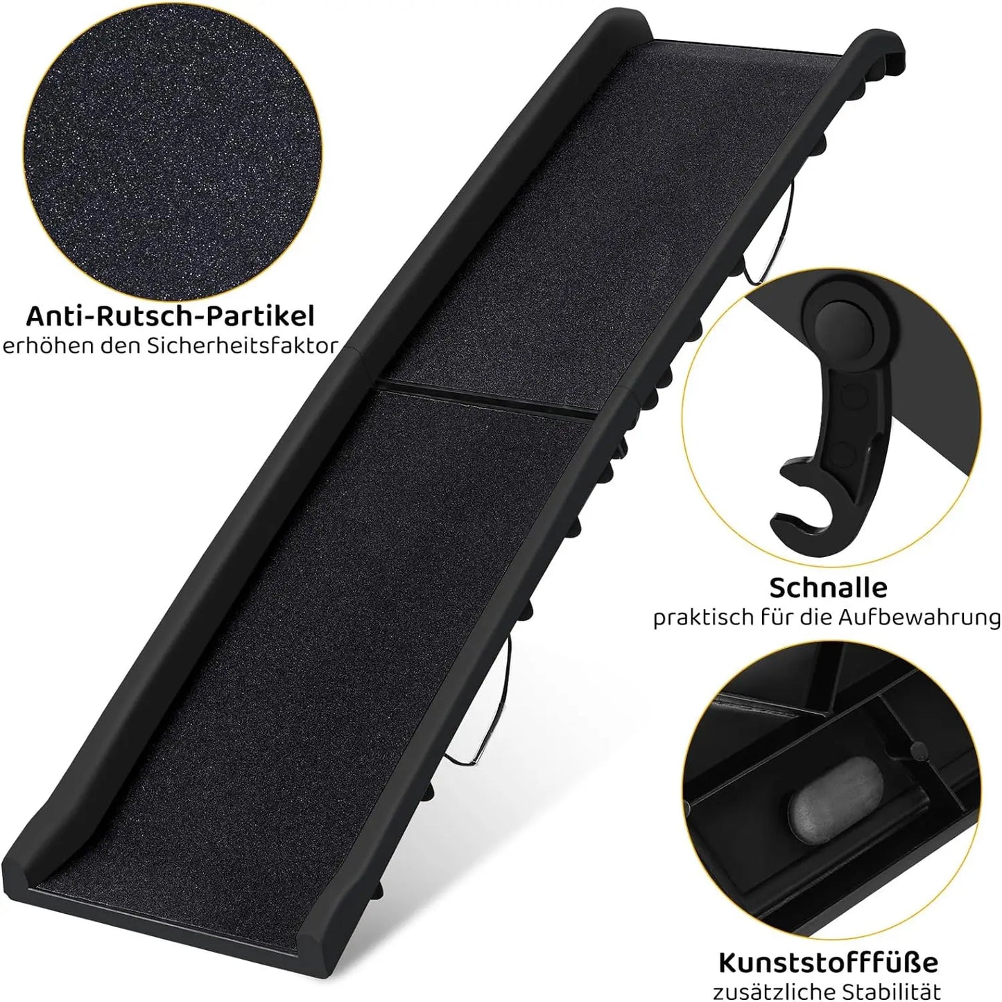 Folding Pet Ramp for Cars - 156cm