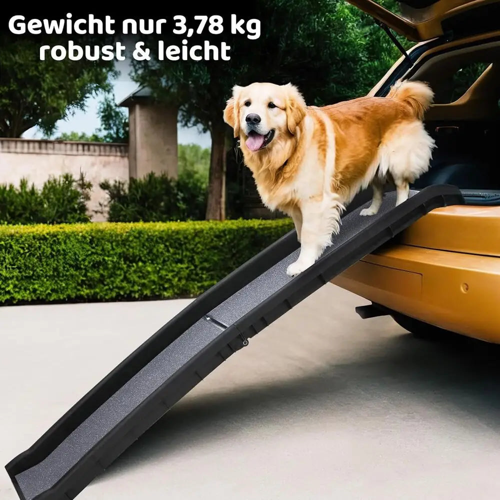Folding Pet Ramp - 156cm Portable Car Ramp for Dogs - Purrfect Pet Kingdom