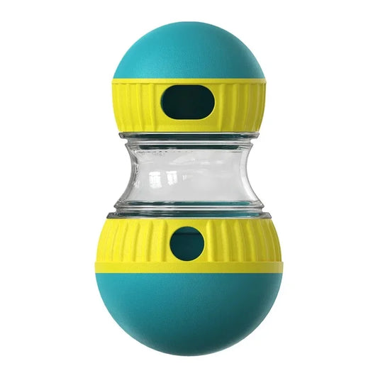 Dog Puzzle Toy Elliptical Track Rolling Increase Intelligence Ball Leaky Food Develop Good Habits Durable Interactive Pet Toy