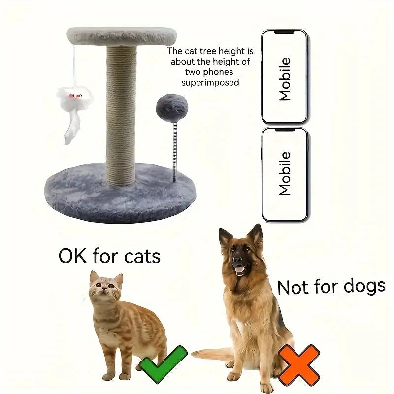 Cat Tree Tower Scratching Post Interactive Toys ๐ฑ