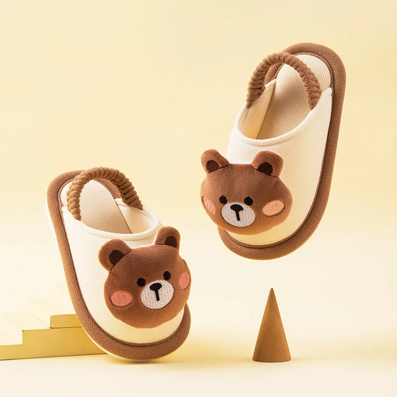 đģ MELITTDEER Kids' Winter Slippers - Trusted Plush Warmth for Ages 1-5
