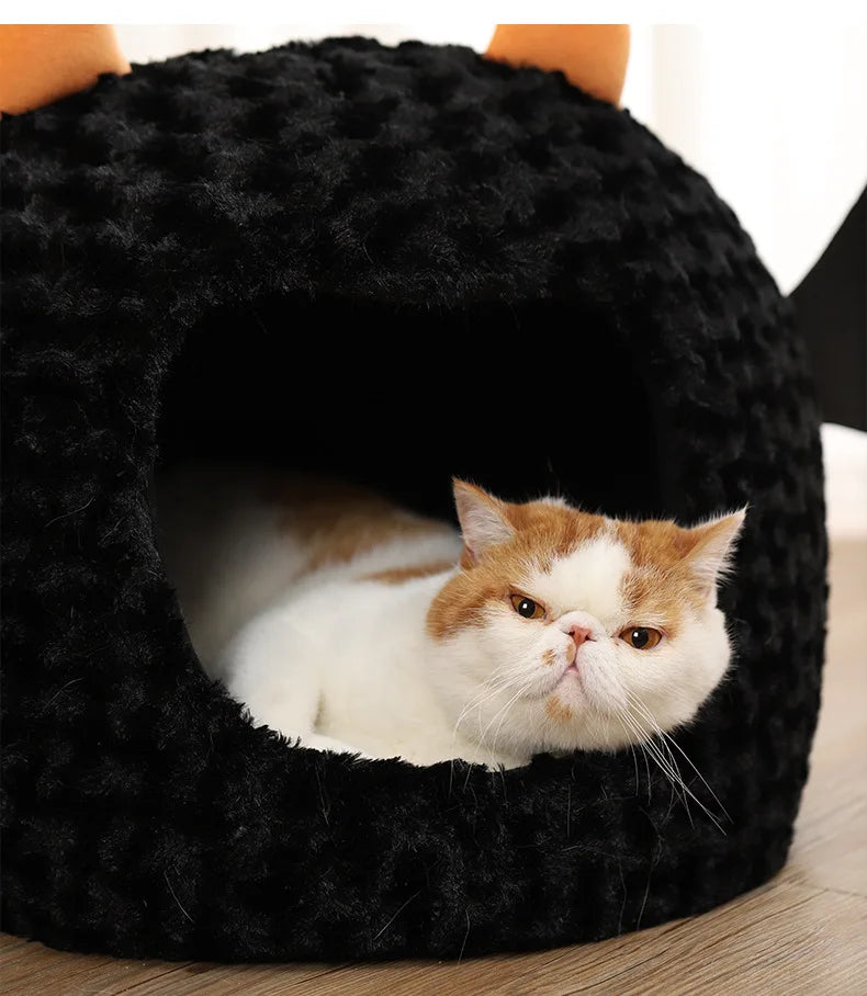 Halloween Bat Pet Cave Bed - Cozy Fall & Winter Warmth - Purrfect Pet Kingdom