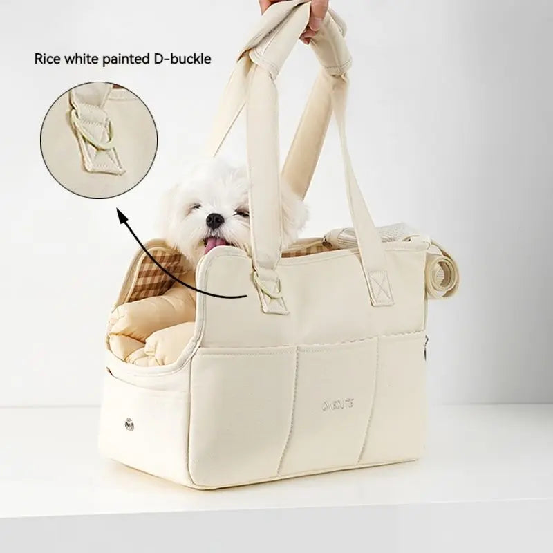 Puppy Go Out Portable Shoulder Handbag Suitable for Small Dogs dog carrier