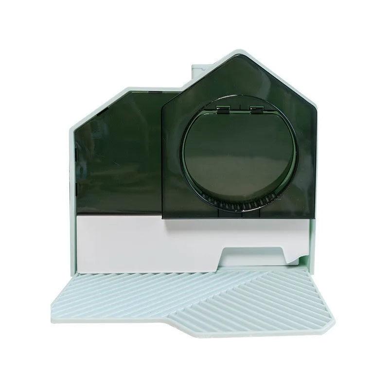 Extra Large Enclosed Cat Litter Box - Anti-Splash Odor Control with Drawer