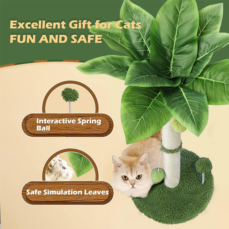 Tall Premium Scratching Post - Cat Furniture - Tail chasers