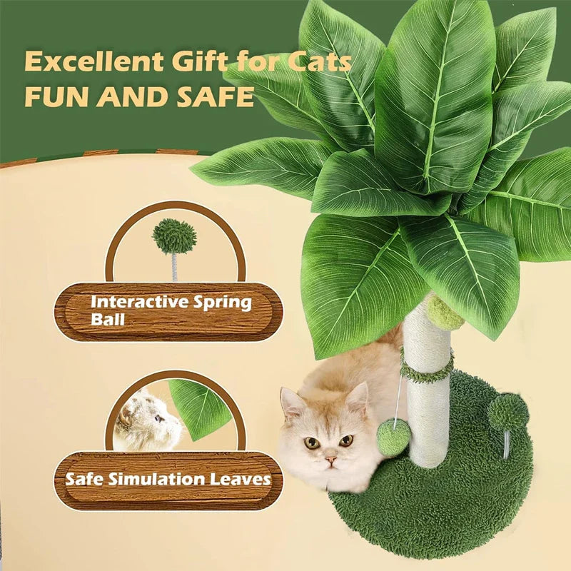 Tall Premium Scratching Post - Cat Furniture - Tail chasers