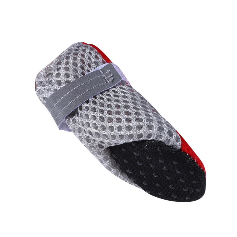 Waterproof Pet Rain Boots - Breathable Outdoor Shoes for Dogs & Cats