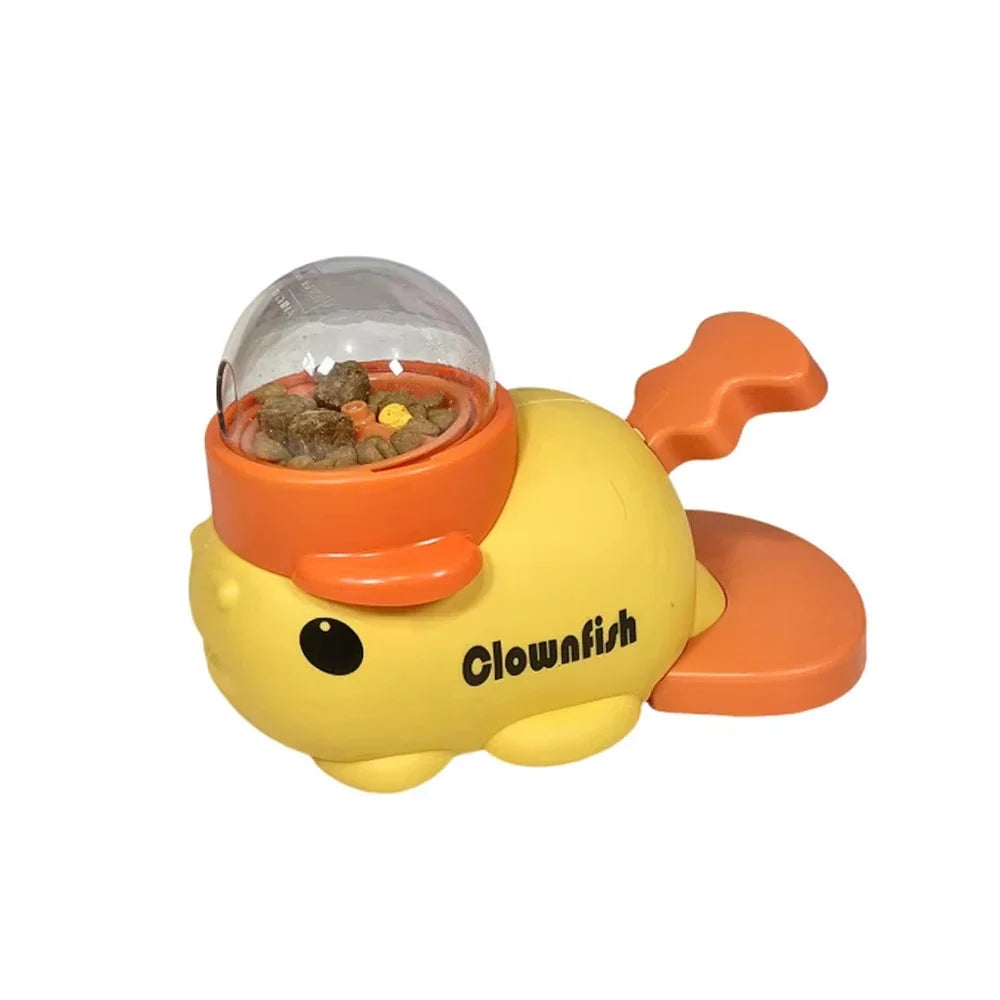 Interactive Duck Dog Treat Dispenser Toy for Active Puppies
