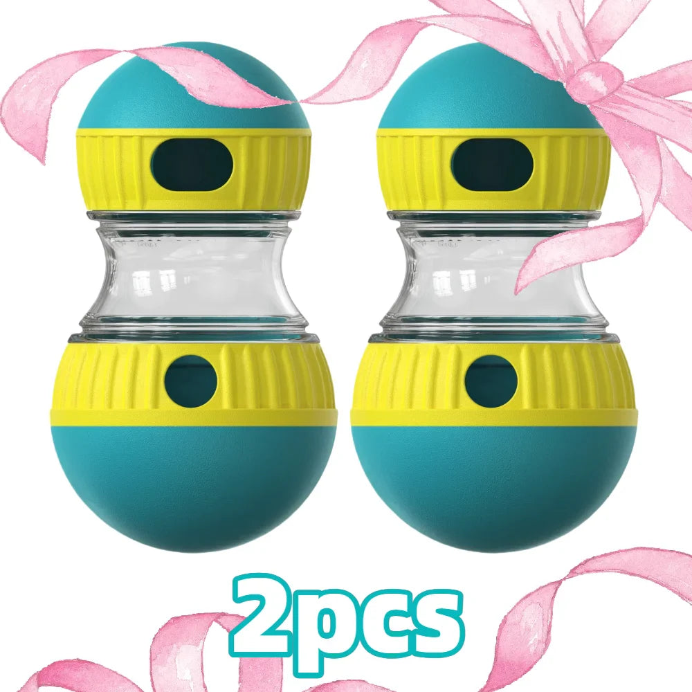 Interactive Slow-Feeder Treat Dispenser