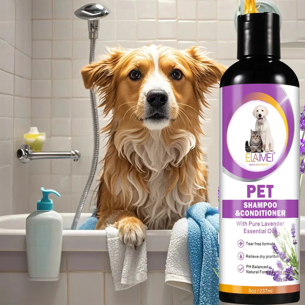 Dog Shampoo Stain Remover Skin Care Formula ๐ - Purrfect Pet Kingdom