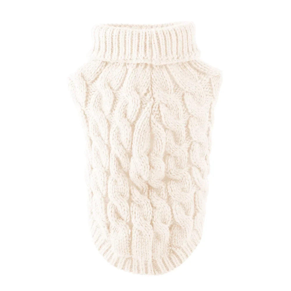 Classic Dog Sweater - Winter Pullover for Small Dogs & Puppies