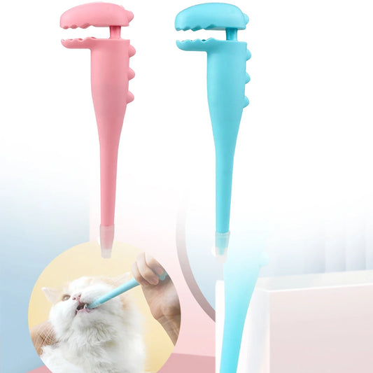 Pet Pill Dispenser Silicone Medication Feeder 💊