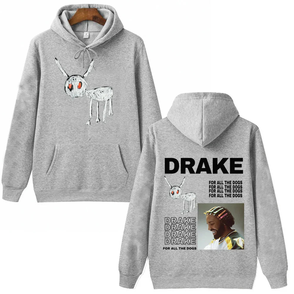 Drake Dog Hoodie - Harajuku Pullover