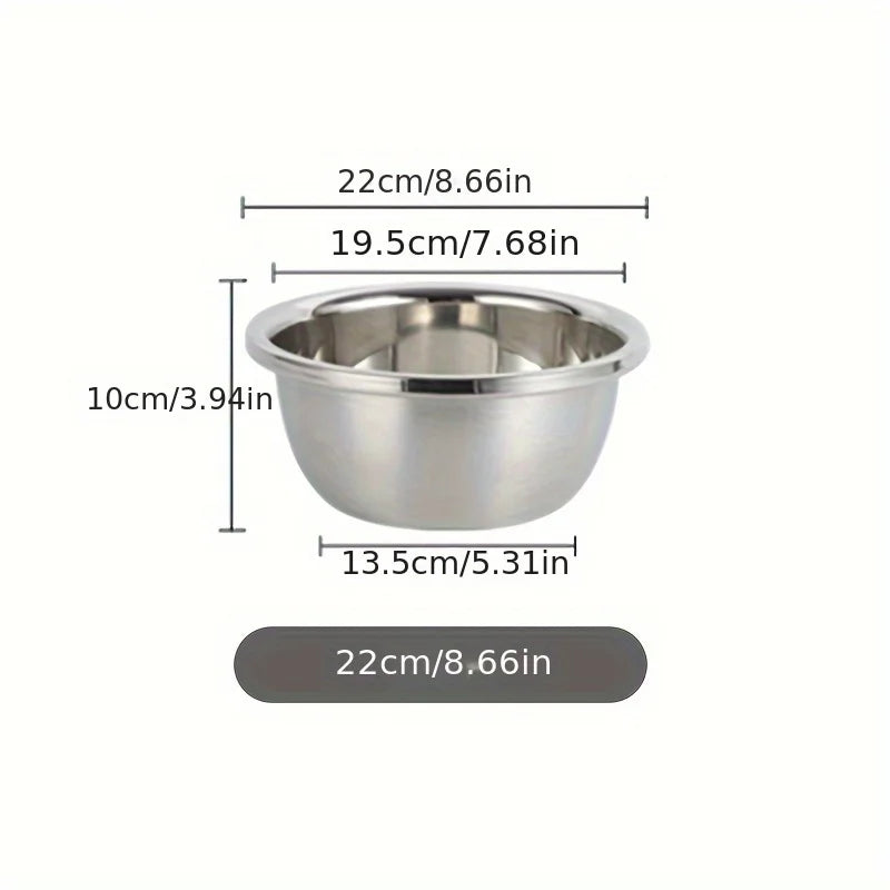 Large Stainless Steel Dog Bowls - Premium Metal Durable Food Water Dishes