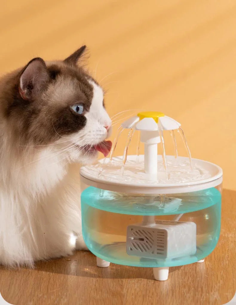 Pet Water Fountain Electric Automatic Fresh Flowing ๐ง