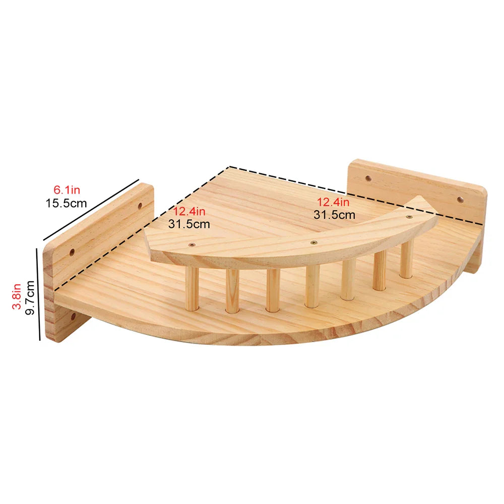 š§ Franklin's Pick: Wall-Mounted Cat Climbing Rope - Ultimate Space-Saving Vertical Playground