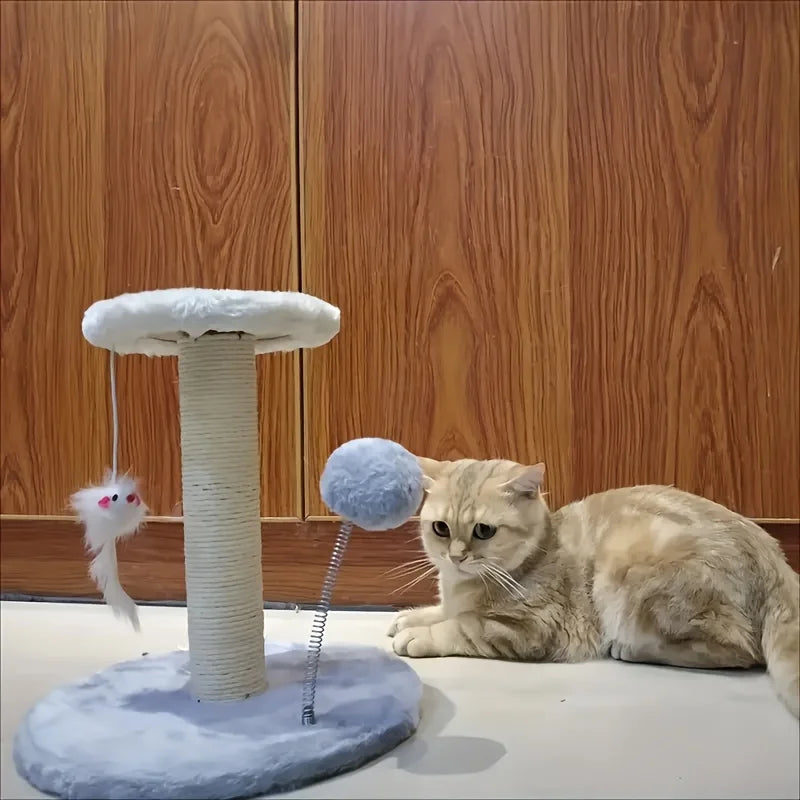 Cat Tree Tower Scratching Post Interactive Toys ๐ฑ