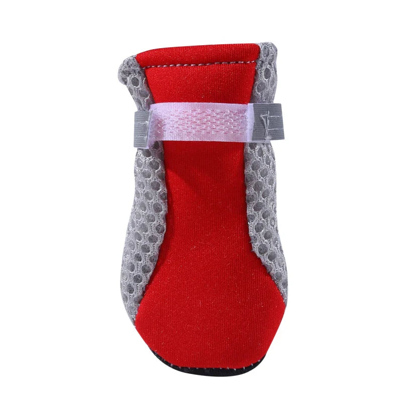 Waterproof Pet Rain Boots - Breathable Outdoor Shoes for Dogs & Cats
