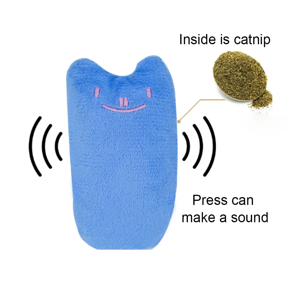 Interactive Catnip Plush Toy - Dental Health & Entertainment for Cats - Purrfect Pet Kingdom