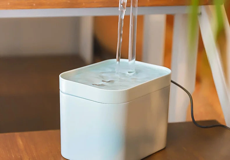 Ultra - Quiet Pet Water Fountain Auto Filter USB Electric - No Spill Water Fountain - TrustyTrade LLC