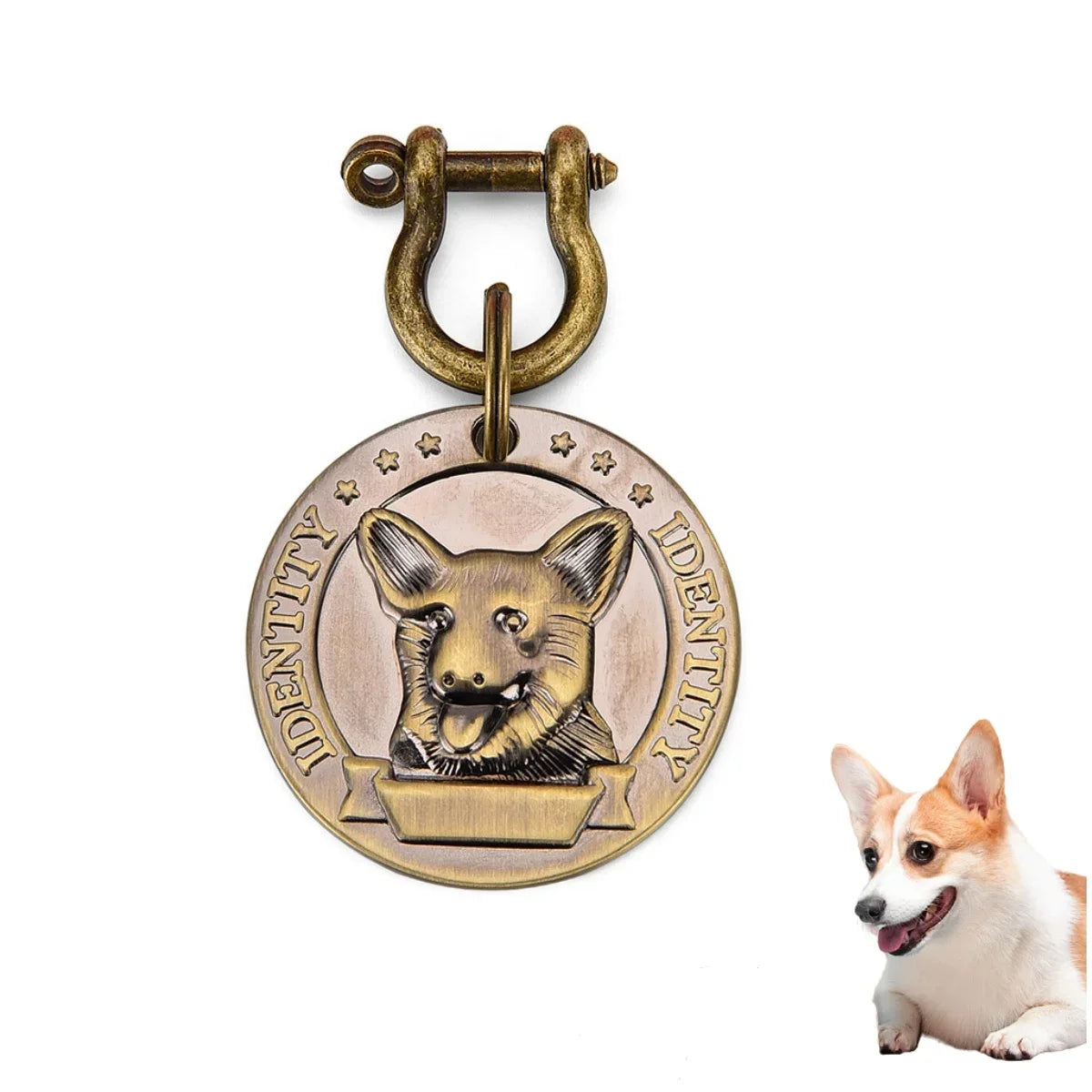 Custom Pet ID Tag - VIP Engraved Safety Nameplate