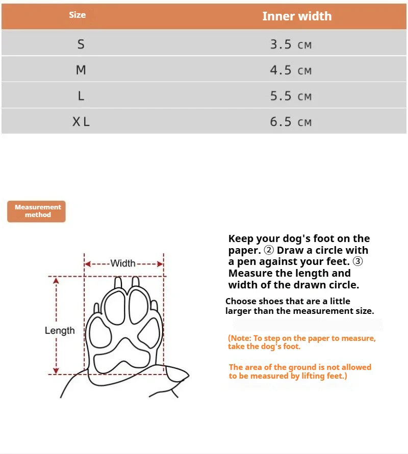 Waterproof Outdoor Dog Walking Shoes - Anti-Slip Breathable Pet Accessories