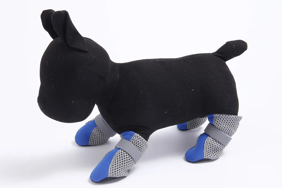 Waterproof Pet Rain Boots - Breathable Outdoor Shoes for Dogs & Cats