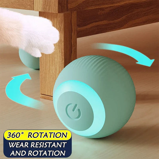 2PCS Smart Cat Toys – Auto Rolling Interactive Ball Set - WTN Essentials