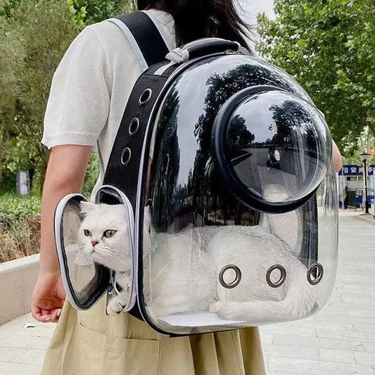 Dog Cat Space Capsule Travel Backpack Carrier