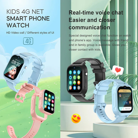 New 4G Smart Watch Kids GPS WIFI Video Call SOS Child