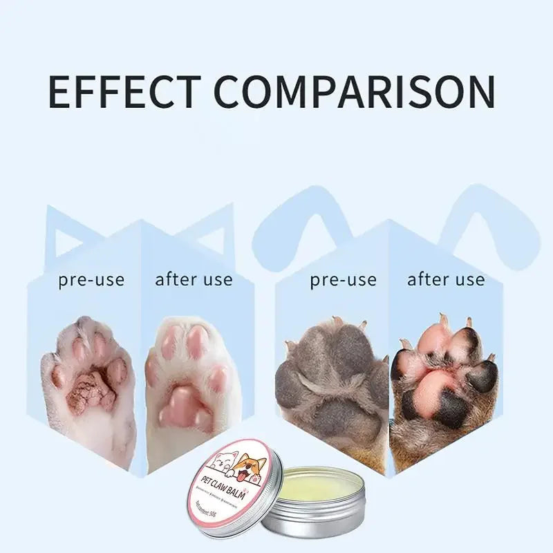 š¾ Pet Paw Balm 50g - Healing Protective Cream for Rough Paws & Dry Noses