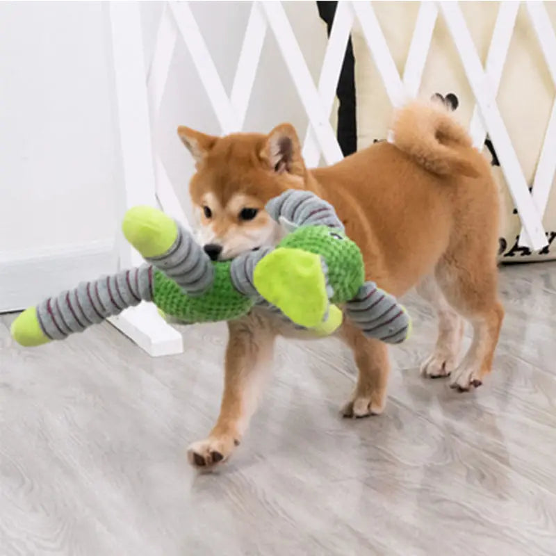 Reliable Large Dog Squeaky Plush Toy – Animal Shape