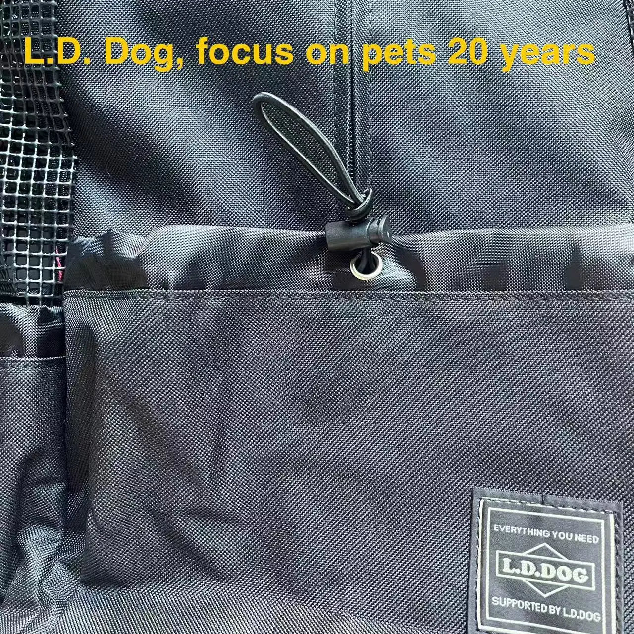 Hiking Pet Dog Carrier Travel Backpack Outdoor Ventilation Outdoor Sport Mesh - Pet carrier - THRIXINE