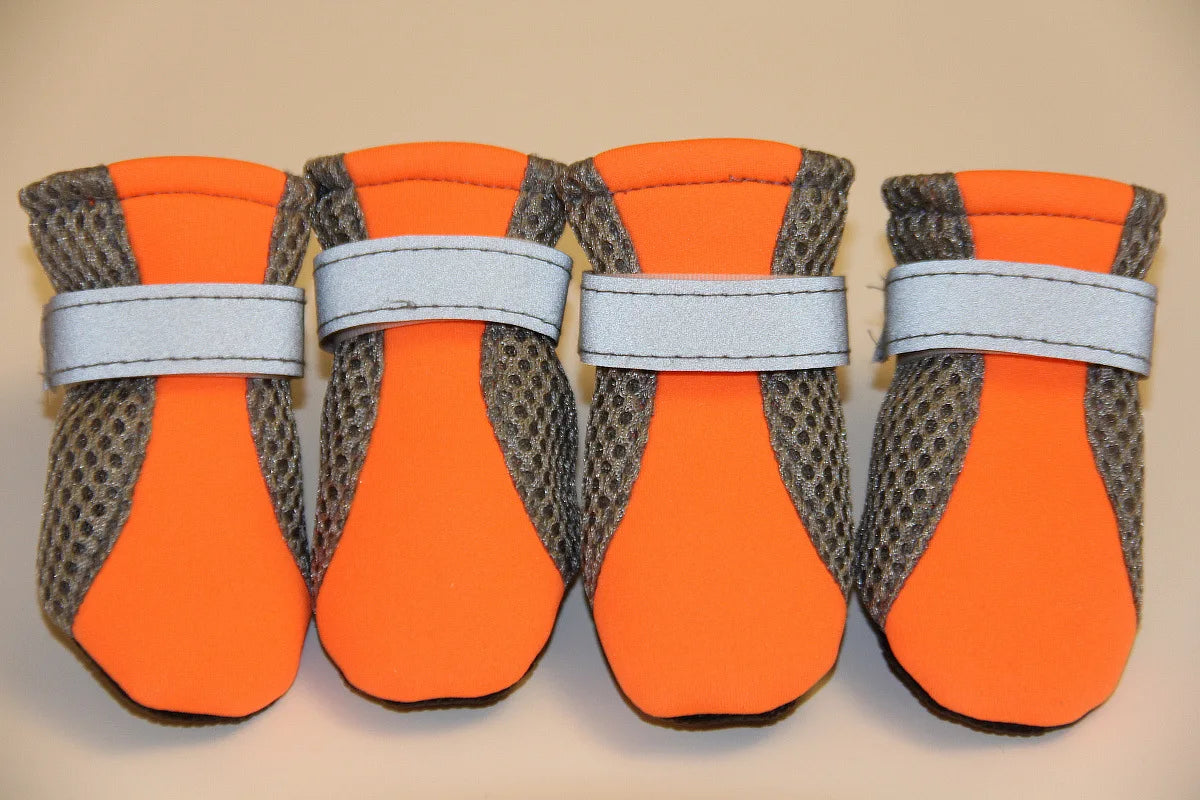 Waterproof Pet Rain Boots - Breathable Outdoor Shoes for Dogs & Cats