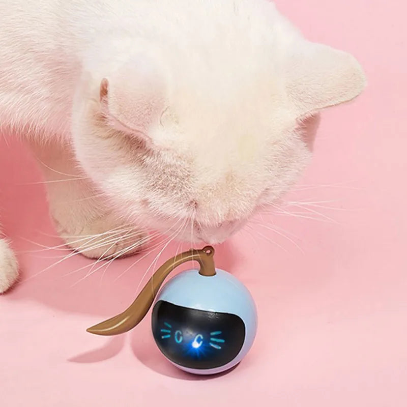 Interactive Cat Toy LED Self Rotating Smart Ball ๐ฑ