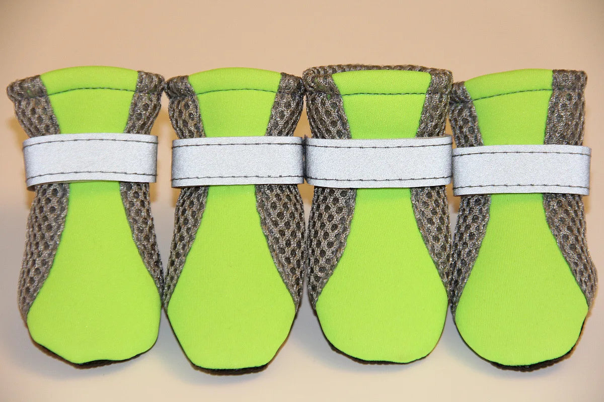 Waterproof Pet Rain Boots - Breathable Outdoor Shoes for Dogs & Cats