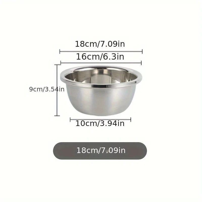 Large Stainless Steel Dog Bowls - Premium Metal Durable Food Water Dishes