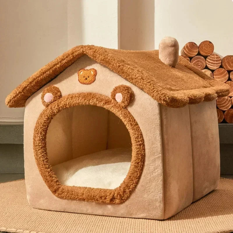 Folding houses for small and medium sized dogs - Cat Beds - TrustyTrade LLC