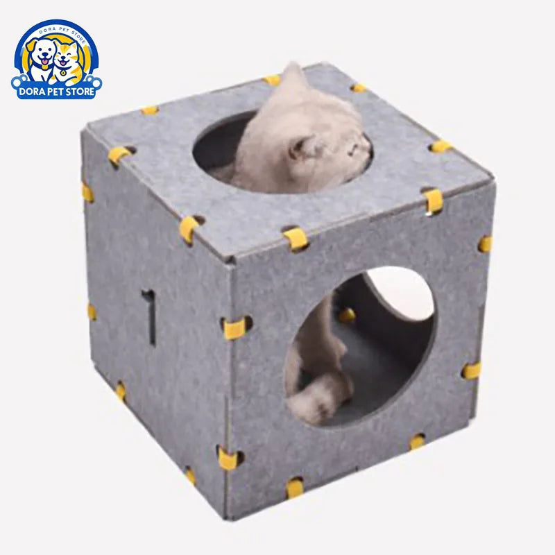Cat Amusement Park Game Climbing Cubes ๐ฑ