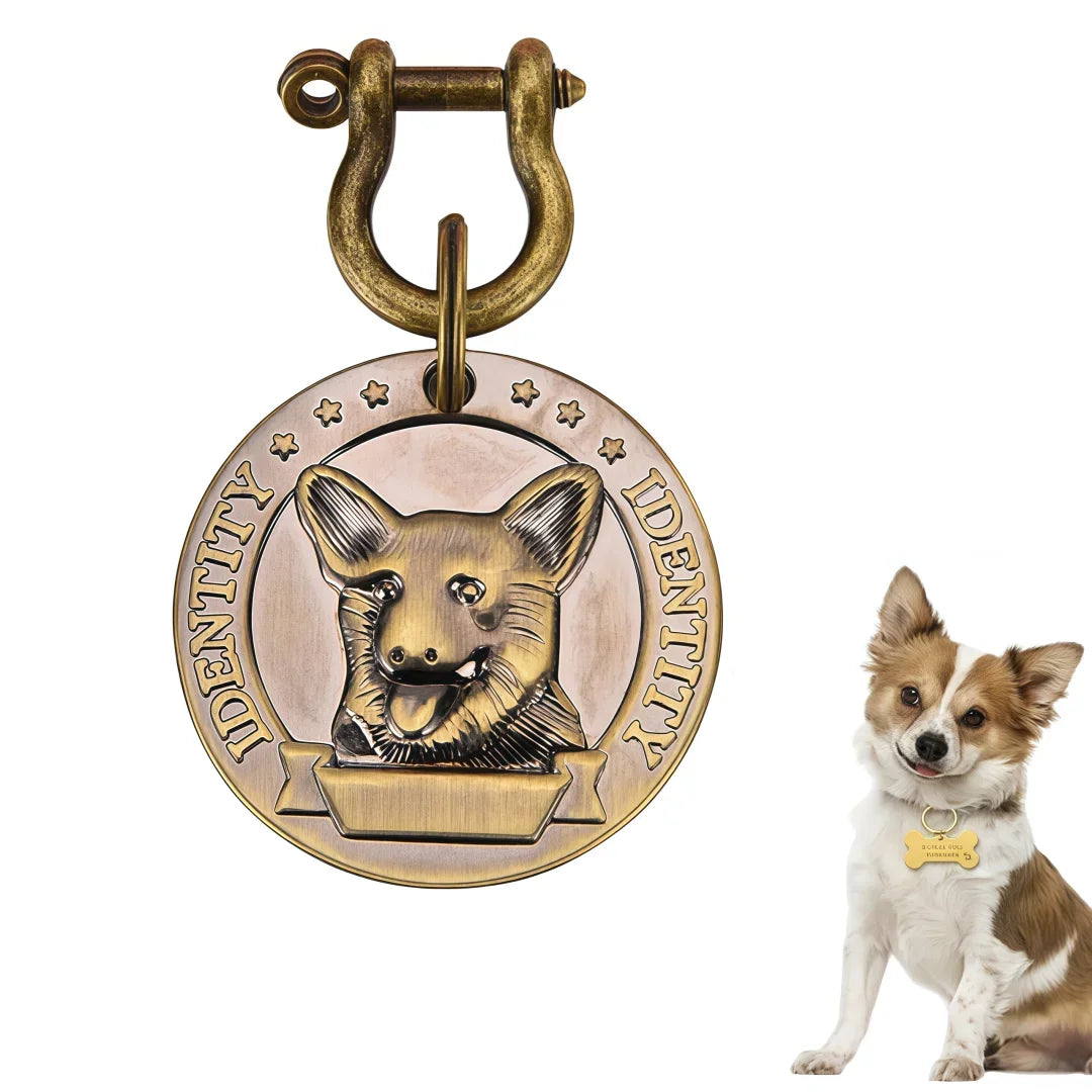 Custom Pet ID Tag - VIP Engraved Safety Nameplate