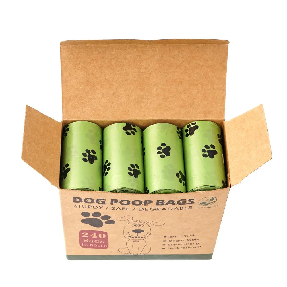 Thick Dog Poop Bags, Leak Proof Pet Waste Bag For Dog Outdoor Walking - Purrfect Pet Kingdom
