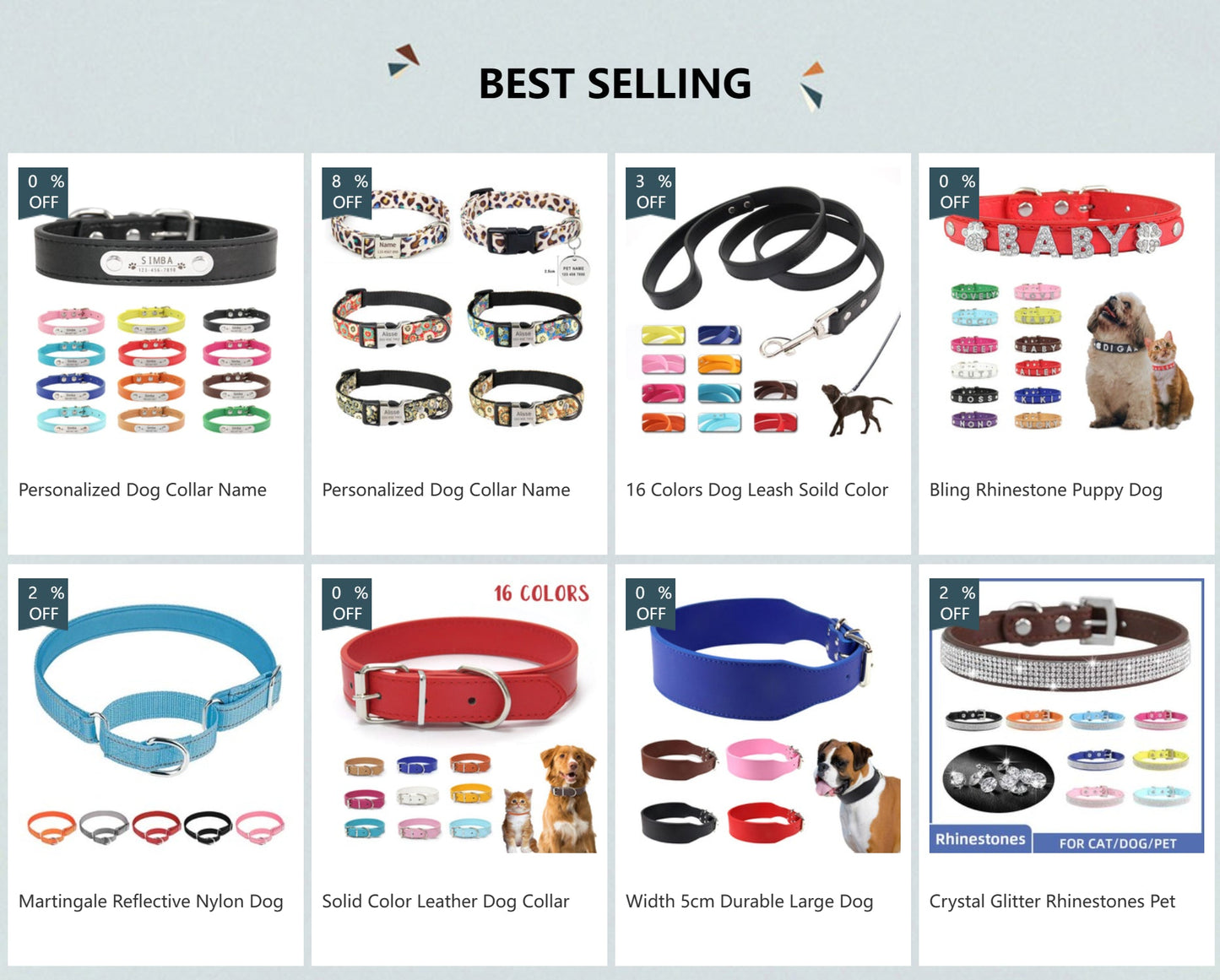Personalized Dog Collar - Engraved ID Leather Collar