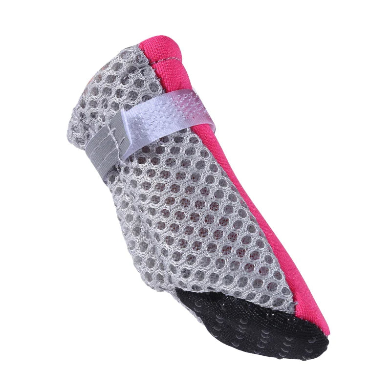 Waterproof Pet Rain Boots - Breathable Outdoor Shoes for Dogs & Cats