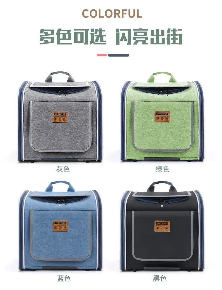 Nordic Pet Travel Backpack - Adventure Ready Carrier for Small Dogs & Cats