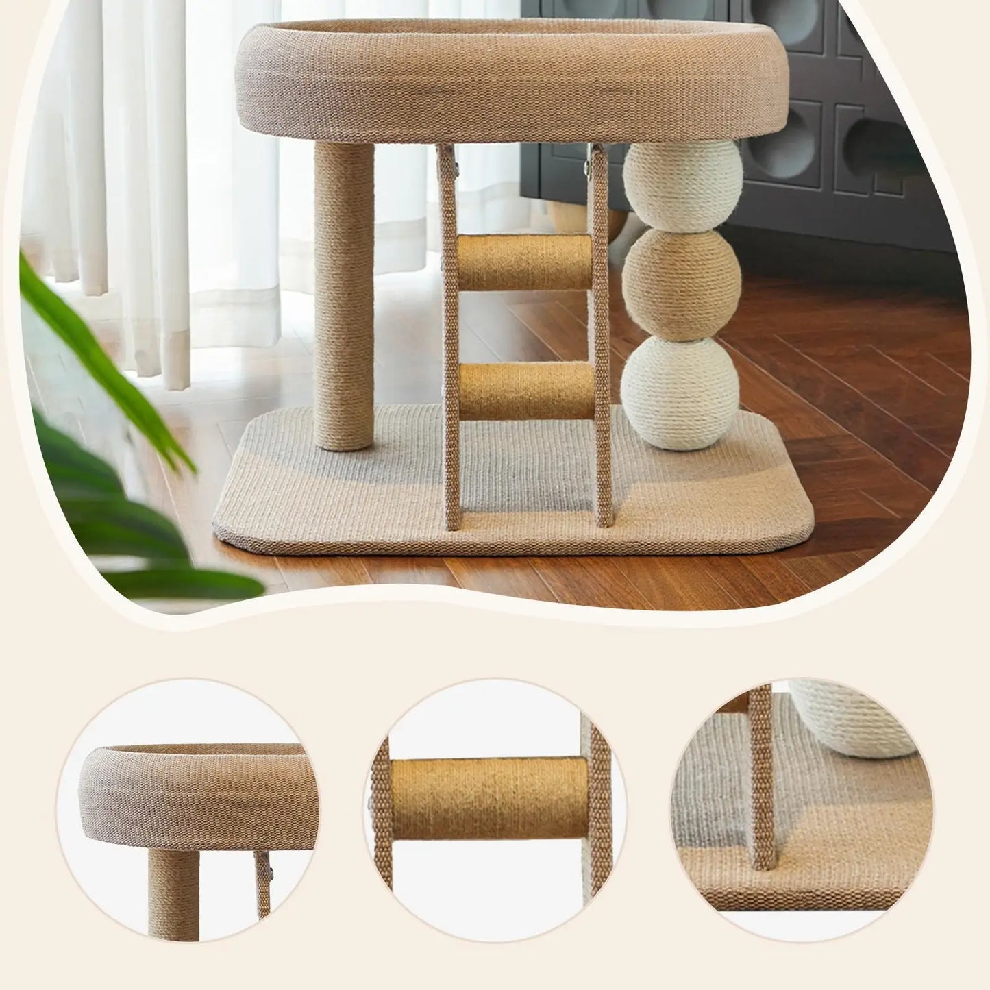 Small Cat Tree Tower Scratching Post 5KG ๐ฑ