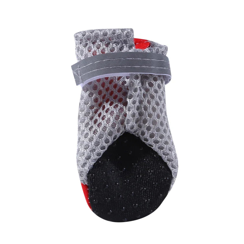 Waterproof Pet Rain Boots - Breathable Outdoor Shoes for Dogs & Cats